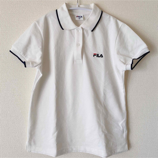 フィラ(FILA)の美品☆FILA ポロシャツ　M☆ゴルフウェア　テニスウェア　トレーニングウェア(ポロシャツ)