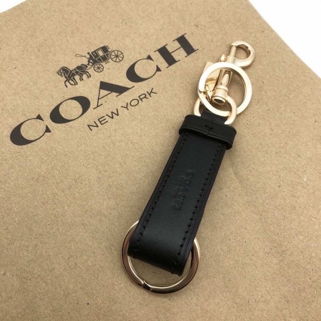 【新品・未使用】 COACH ターンロック  バッグチャーム  キーホルダー