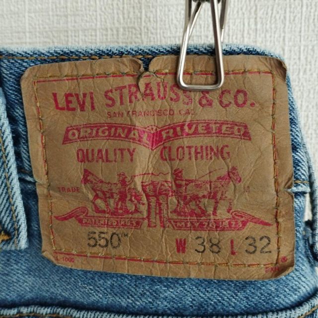 Levi's(リーバイス)のリーバイス550 W38 L32 バギー ビッグシルエット メンズのパンツ(デニム/ジーンズ)の商品写真