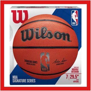 ウィルソン(wilson)の【新品】ウィルソン Wilson 公式球 NBA バスケットボール 7号球(バスケットボール)