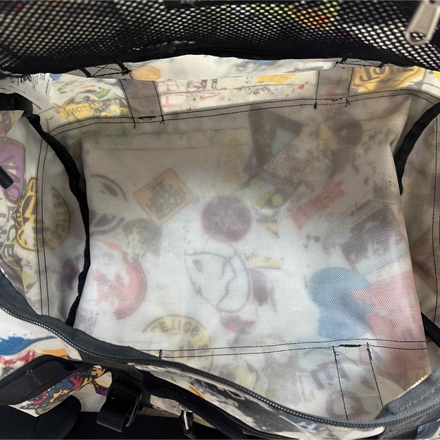 派手 廃盤 限定 ノースフェイス ダッフルバッグ XSステッカー 派手 廃盤 限定 ノースフェイス ダッフルバッグ XSステッカー