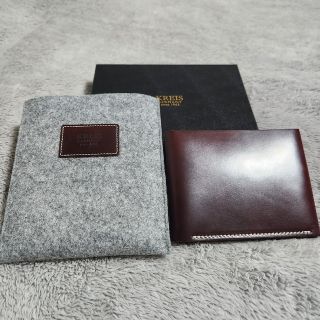 オールデン(Alden)の(最終価格)クライス(KREIS)シェルコードバン　二つ折札入れ　ラコタハウス(折り財布)