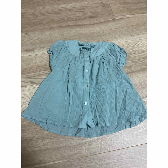 petit main(プティマイン)のプティマイン　ブラウス　100 半袖 キッズ/ベビー/マタニティのキッズ服女の子用(90cm~)(ブラウス)の商品写真