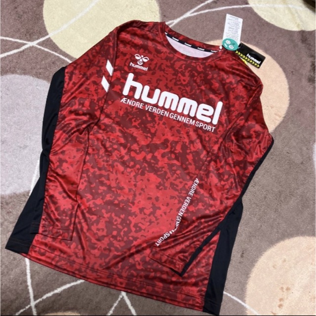 hummel(ヒュンメル)の黒ネジ様専用Hummel ヒュンメルHAP7127 メンズXLサイズ長袖Tシャツ メンズのトップス(Tシャツ/カットソー(七分/長袖))の商品写真