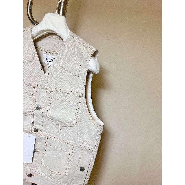 値下げ MAISON MARGIELA マルジェラ パッチワークデニムベスト Maison Margiela（旧Maison Martin Margiela） - 新品 17ss