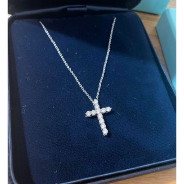 Tiffany&Co. ティファニー ダイヤ クロスペンダント ネックレス | www