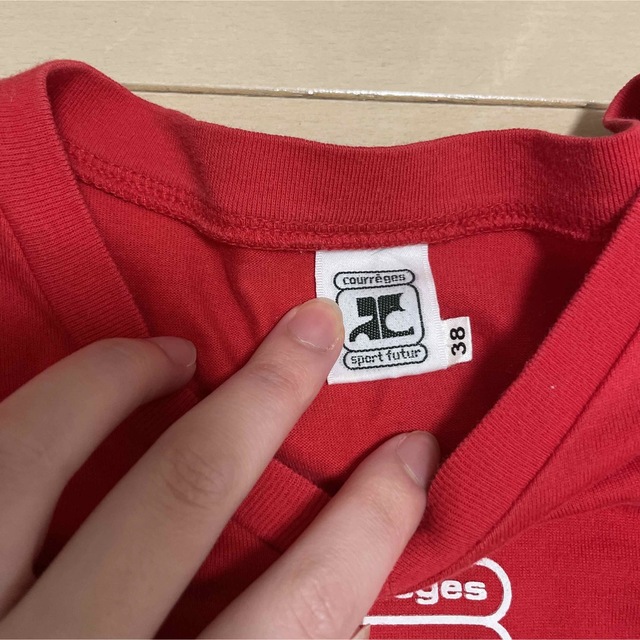 クレージュ　ロングTシャツ レディースのトップス(Tシャツ(長袖/七分))の商品写真