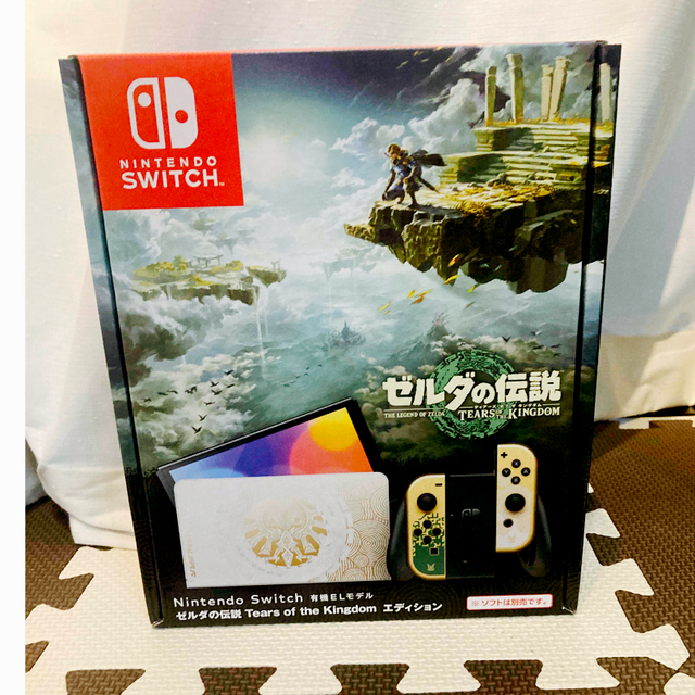 Nintendo Switch 有機EL本体 ゼルダの伝説TOK＋保護フィルム