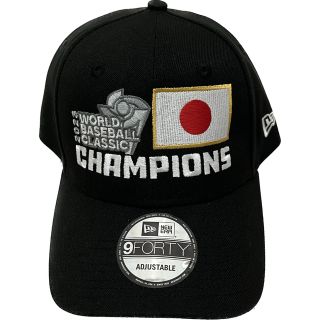 ニューエラー(NEW ERA)のNew Era WBC2023 侍ジャパン優勝記念キャップ ブラック(記念品/関連グッズ)