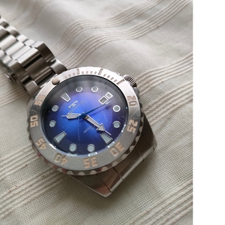 テクノス メンズ腕時計(アナログ)（ブルー・ネイビー/青色系）の通販