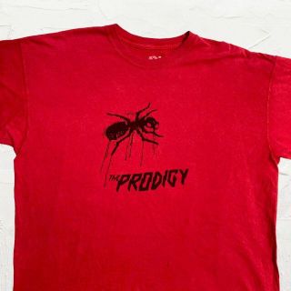 JRY ビンテージ   赤 PRODIGY　プロディジー　蟻　バンド Tシャツ(Tシャツ/カットソー(半袖/袖なし))