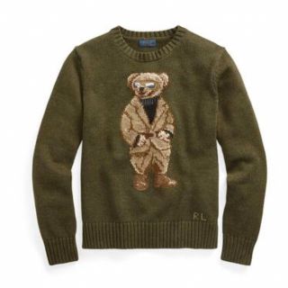 POLO RALPH LAUREN - 激レア♡ラルフローレン ポロベアニット サファリ