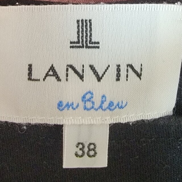 LANVIN en Bleu(ランバンオンブルー)の夏活躍　ランバンオンブルー　きれいめＴシャツ レディースのトップス(Tシャツ(半袖/袖なし))の商品写真