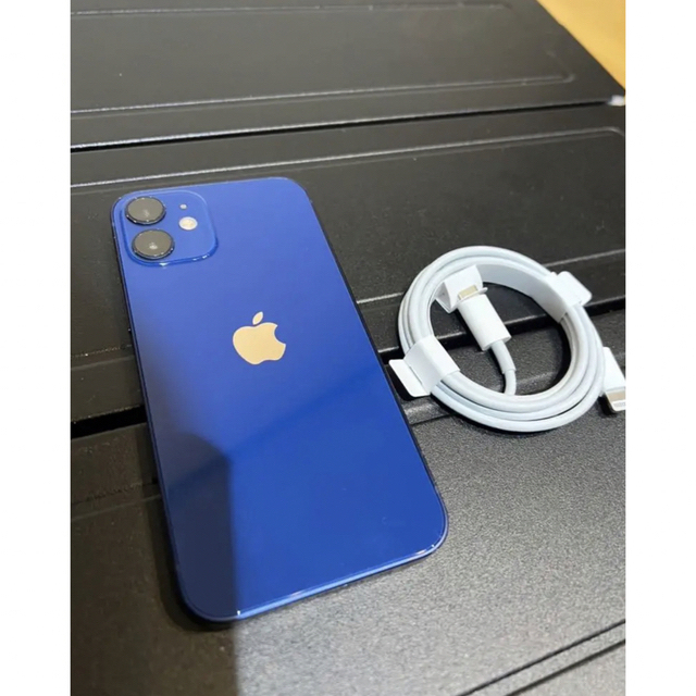 iPhone(アイフォーン)のiPhone12 mini ブルー 64 GB SIMフリージャンク最終価格 スマホ/家電/カメラのスマートフォン/携帯電話(スマートフォン本体)の商品写真
