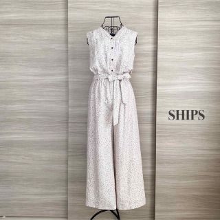 シップス(SHIPS)のSHIPS  シップス　DEVAUX コットンリネンオールインワン(オールインワン)