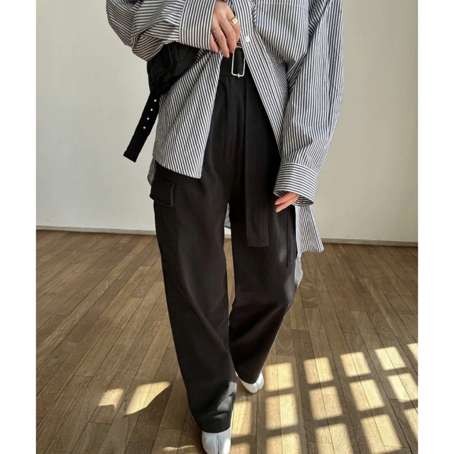 H/W BACK SLIT CARGO PANTS   CLANEカジュアルパンツ