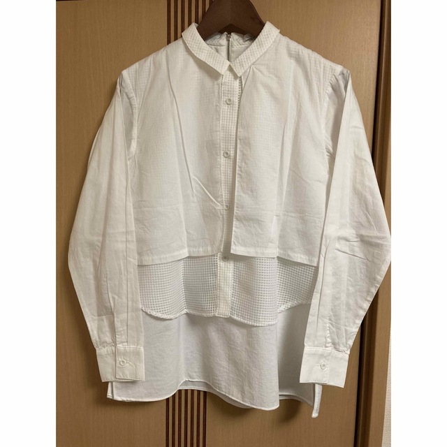 CLANE(クラネ)のCLANE クラネ Three Layer Shirt スリーレイヤーシャツ レディースのトップス(シャツ/ブラウス(長袖/七分))の商品写真