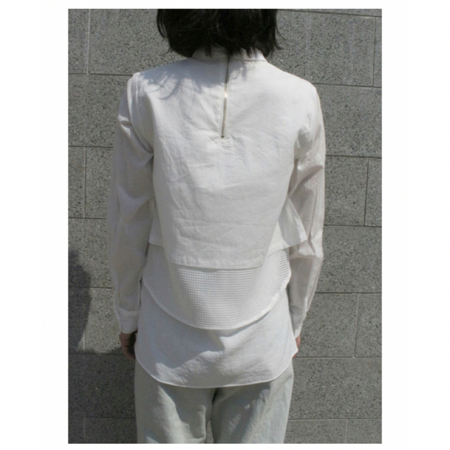 CLANE(クラネ)のCLANE クラネ Three Layer Shirt スリーレイヤーシャツ レディースのトップス(シャツ/ブラウス(長袖/七分))の商品写真