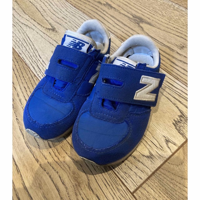 New Balance(ニューバランス)のニューバランス KV220  ブルー　15.5cm キッズ/ベビー/マタニティのキッズ靴/シューズ(15cm~)(スニーカー)の商品写真