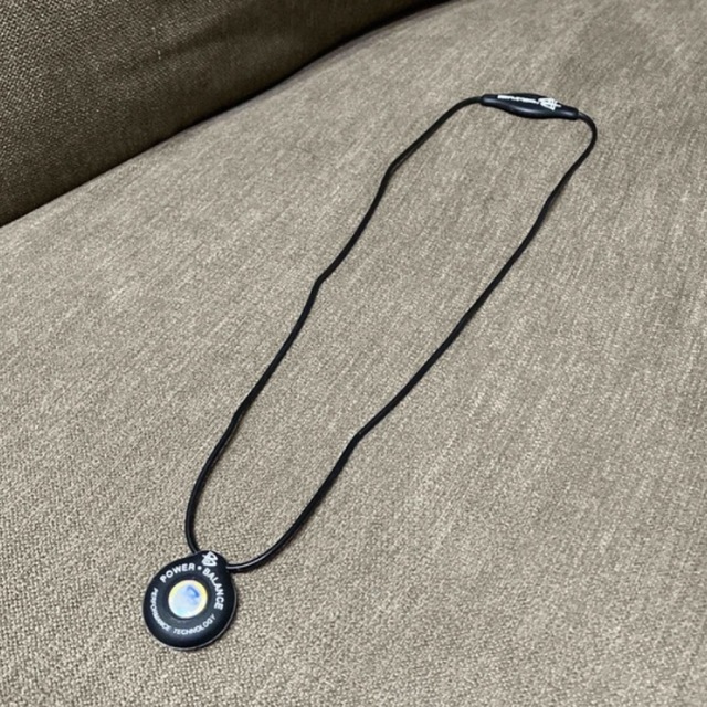 POWER BALANCE パワーバランス ネックレス ブラックの通販 by POWER BALANCE パワーバランス ネックレス ブラックの通販 by