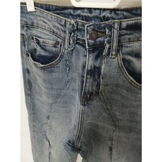 ☆新品・メンズ☆【VAL KRISTOPHER】デニムパンツ 30 ダメージ加工の