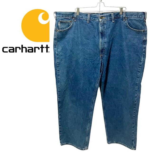 carhartt(カーハート)の【Carhartt】極太 デニムペインターパンツ A-689 メンズのパンツ(ペインターパンツ)の商品写真