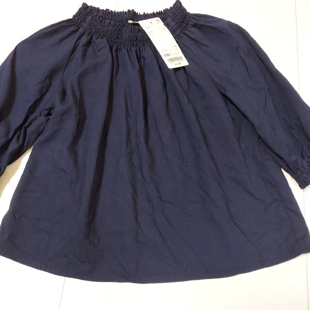 UNIQLO(ユニクロ)のユニクロ ブラウス キッズ/ベビー/マタニティのキッズ服女の子用(90cm~)(ブラウス)の商品写真