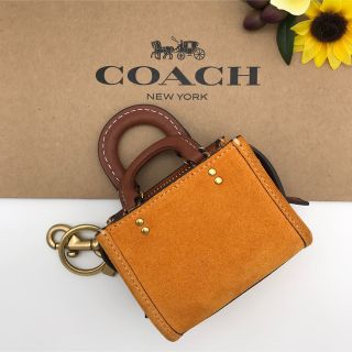 COACH - COACH チャーム ☆大人気☆ ミニ ローグ バッグ チャーム ...