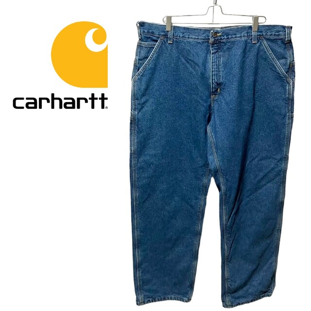 carhartt(カーハート)の【Carhartt】 デニムペインターパンツ A-690 メンズのパンツ(ペインターパンツ)の商品写真