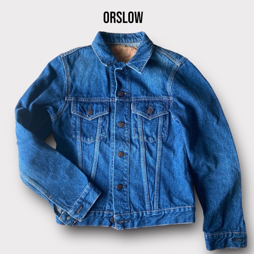 orSlow(オアスロウ)のorSlow オアスロウ 3rd type ジージャン デニムジャケット レディースのジャケット/アウター(Gジャン/デニムジャケット)の商品写真