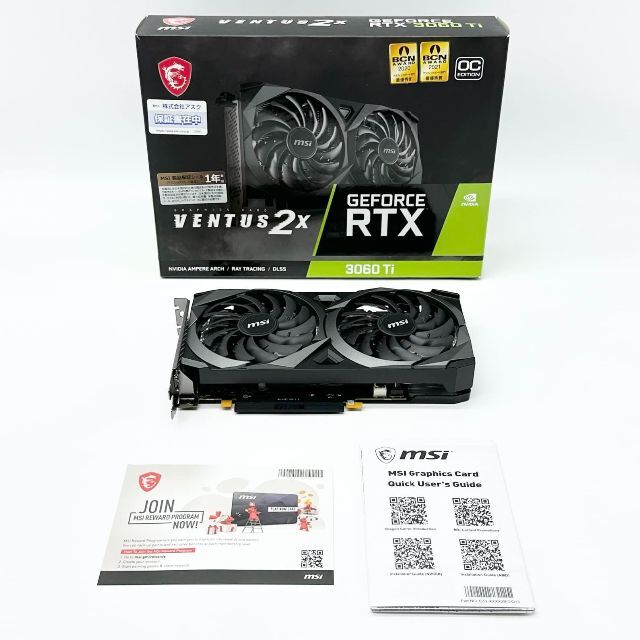 1006◆MSI GeForce RTX 3060 Ti VENTUS 2X 8