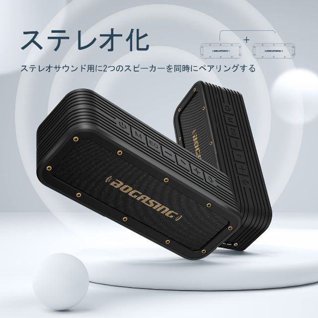【新着商品】BOGASING M4 ワイヤレスポータブル Bluetooth ス