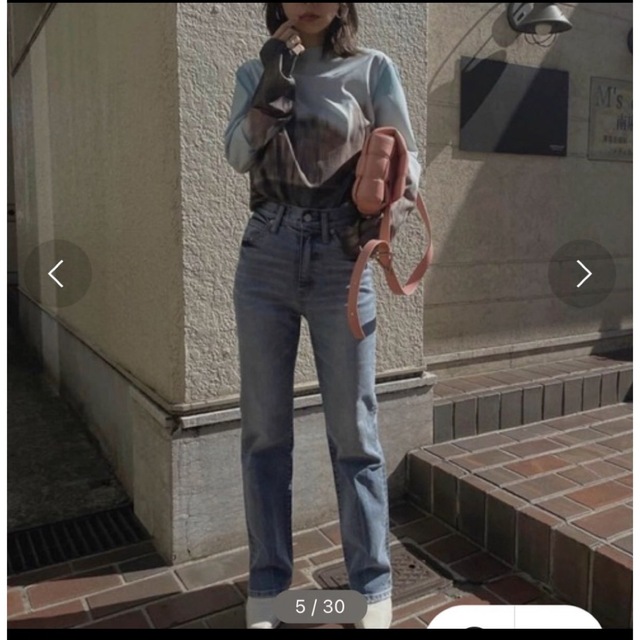 HIGH WAIST FLARE DENIM ハイウエストフレアデニム 1