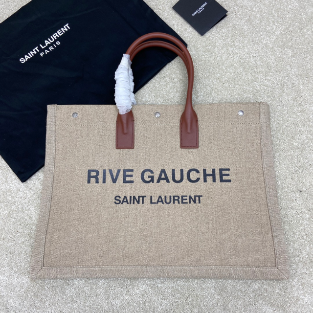 注目のブランド SAINT - Laurent Saint LAURENT リヴゴー トートバッグ