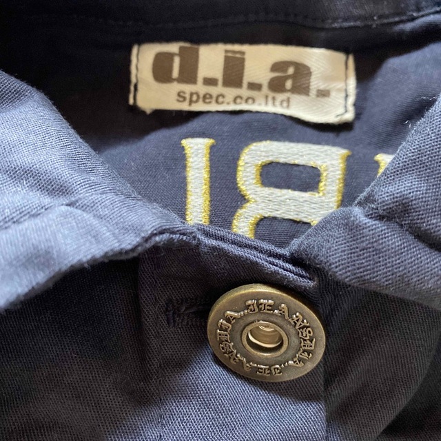d.i.a(ダイア)のタイムSALE⭐︎d.I.a.ジャケット　ネイビー レディースのジャケット/アウター(Gジャン/デニムジャケット)の商品写真