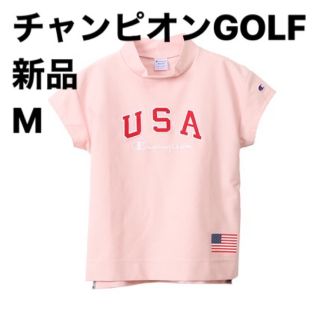 チャンピオン(Champion)の新品Ｍ     チャンピオン GOLF ウィメンズ モックネックシャツ(ウエア)