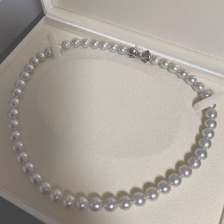 TASAKI   美品TASAKI ナチュラルグレーパールネックレス セミ