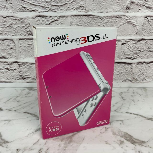美品】Newニンテンドー3DS LL ピンク×ホワイト 完品 買い誠実 33%割引