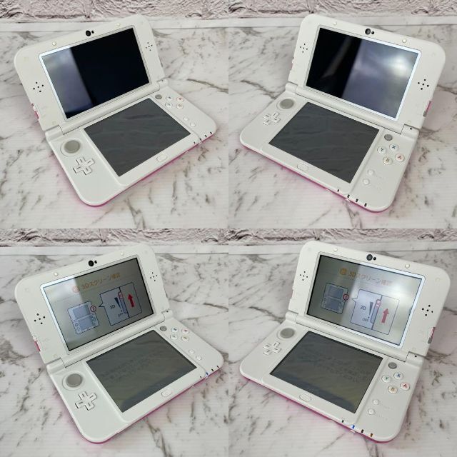 美品】Newニンテンドー3DS LL ピンク×ホワイト 完品 買い誠実 33%割引