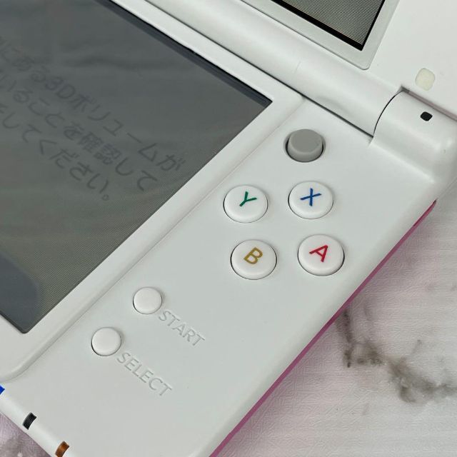 美品】Newニンテンドー3DS LL ピンク×ホワイト 完品 買い誠実 33%割引