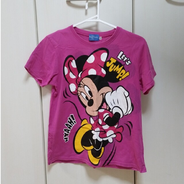 Disney(ディズニー)の150　DisneyTシャツ　ミニー キッズ/ベビー/マタニティのキッズ服女の子用(90cm~)(Tシャツ/カットソー)の商品写真