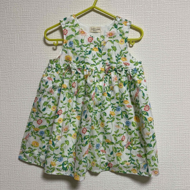 kid’s zoo(キッズズー)のkids zoo ワンピース　女の子　90 キッズ/ベビー/マタニティのキッズ服女の子用(90cm~)(ワンピース)の商品写真