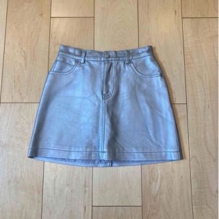 専用 vintage gap silver mini sk(ミニスカート)