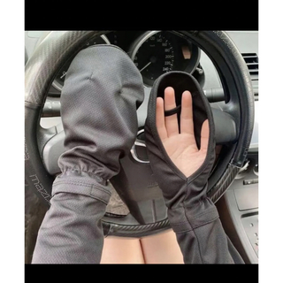 新品 即日発送 アームカバー 日焼け防止 UVカット 手袋 運転用 UPF50+(手袋)