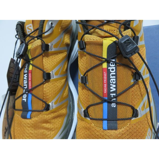 SALOMON(サロモン)の新品 SALOMON XT-6 for and wander 27 オレンジ メンズの靴/シューズ(スニーカー)の商品写真