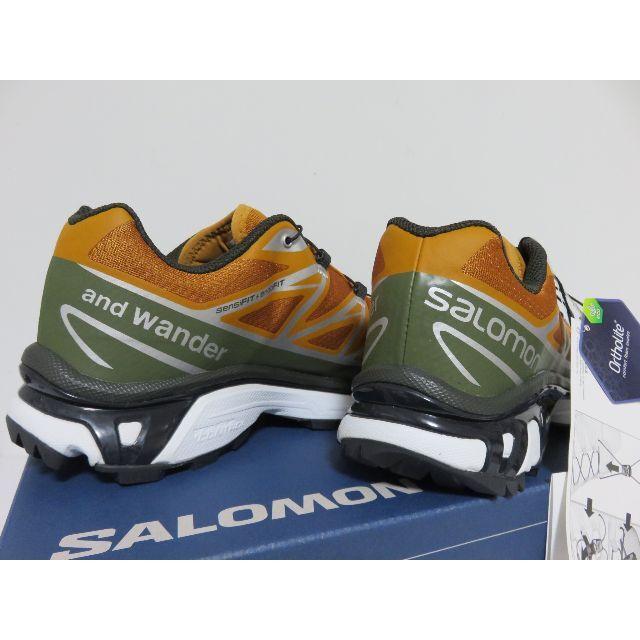 SALOMON(サロモン)の新品 SALOMON XT-6 for and wander 27 オレンジ メンズの靴/シューズ(スニーカー)の商品写真