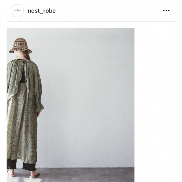 nest Robe(ネストローブ)のリネンガーゼ　ギンガム　ボレロブラウス レディースのトップス(シャツ/ブラウス(長袖/七分))の商品写真