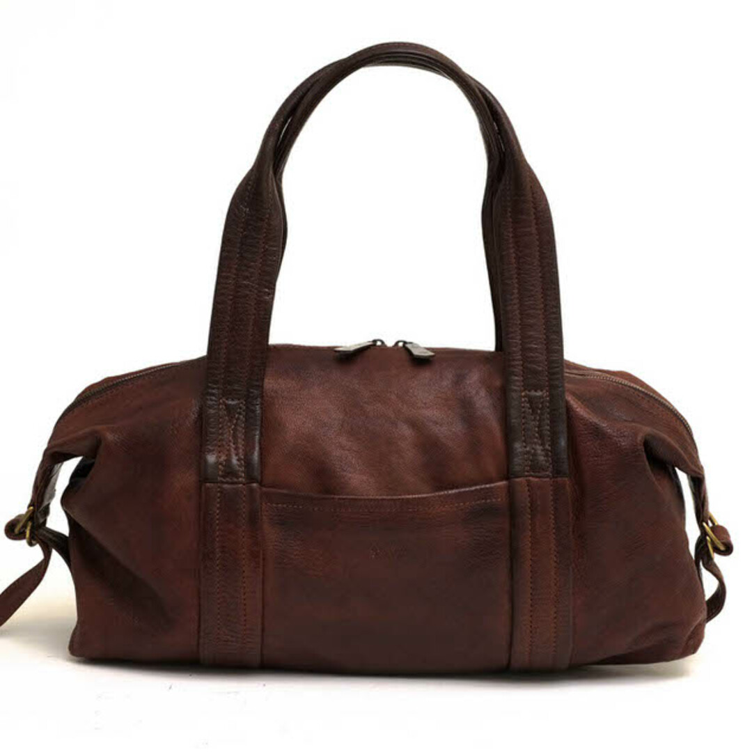 genten レザー ビジネス トートバッグ 鍵 カデナ付き