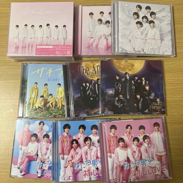 なにわ男子(ナニワダンシ)のなにわ男子 CD まとめ売り エンタメ/ホビーのCD(ポップス/ロック(邦楽))の商品写真