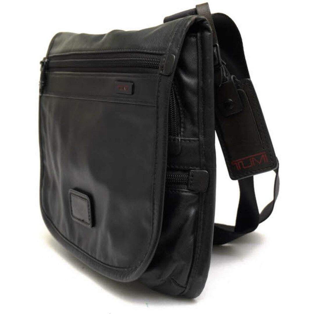 トゥミ／TUMI バッグ ショルダーバッグ 鞄 メンズ 男性 男性用レザー 革 本革 ブラック 黒  60101D Medium Top Zip Crossbody ミディアム トップジップ クロスボディ メッセンジャーバッグ